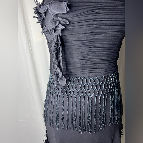 Jovani Strapless Black Cocktail Dress - Picture 3 of 9